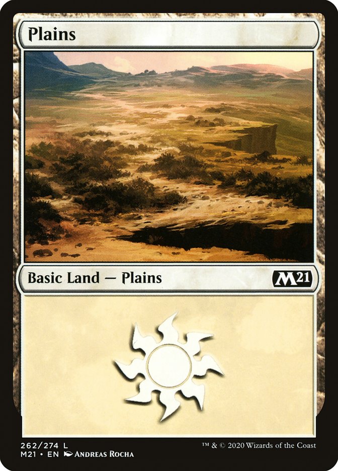 Plains (262) [Core Set 2021] | L.A. Mood Comics and Games