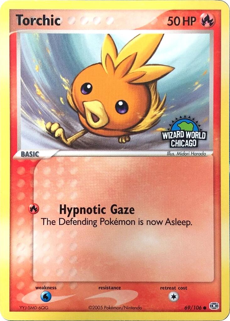 Torchic (69/106) (Wizard World Chicago) [Miscellaneous Cards] | L.A. Mood Comics and Games