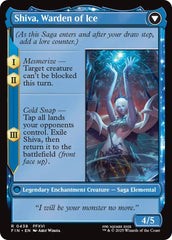Jill, Shiva's Dominant // Shiva, Warden of Ice (Extended Art) [FINAL FANTASY] | L.A. Mood Comics and Games