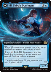 Jill, Shiva's Dominant // Shiva, Warden of Ice (Extended Art) [FINAL FANTASY] | L.A. Mood Comics and Games