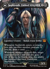 Sephiroth, Fabled SOLDIER // Sephiroth, One-Winged Angel (Borderless) (0317) [FINAL FANTASY] | L.A. Mood Comics and Games