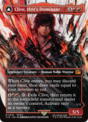 Clive, Ifrit's Dominant // Ifrit, Warden of Inferno (Borderless) (0318) [FINAL FANTASY] | L.A. Mood Comics and Games