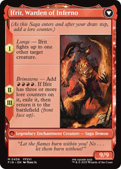 Clive, Ifrit's Dominant // Ifrit, Warden of Inferno (Extended Art) [FINAL FANTASY] | L.A. Mood Comics and Games