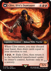 Clive, Ifrit's Dominant // Ifrit, Warden of Inferno (Extended Art) [FINAL FANTASY] | L.A. Mood Comics and Games