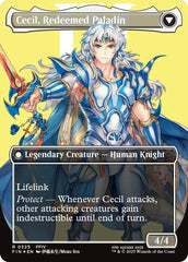 Cecil, Dark Knight // Cecil, Redeemed Paladin (Borderless) (Surge Foil) [FINAL FANTASY] | L.A. Mood Comics and Games
