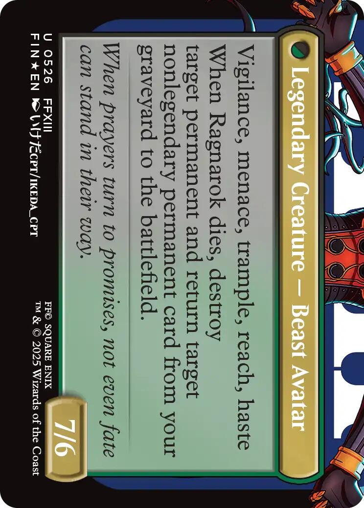 Fang, Fearless l'Cie (Borderless) (Surge Foil) [FINAL FANTASY] | L.A. Mood Comics and Games