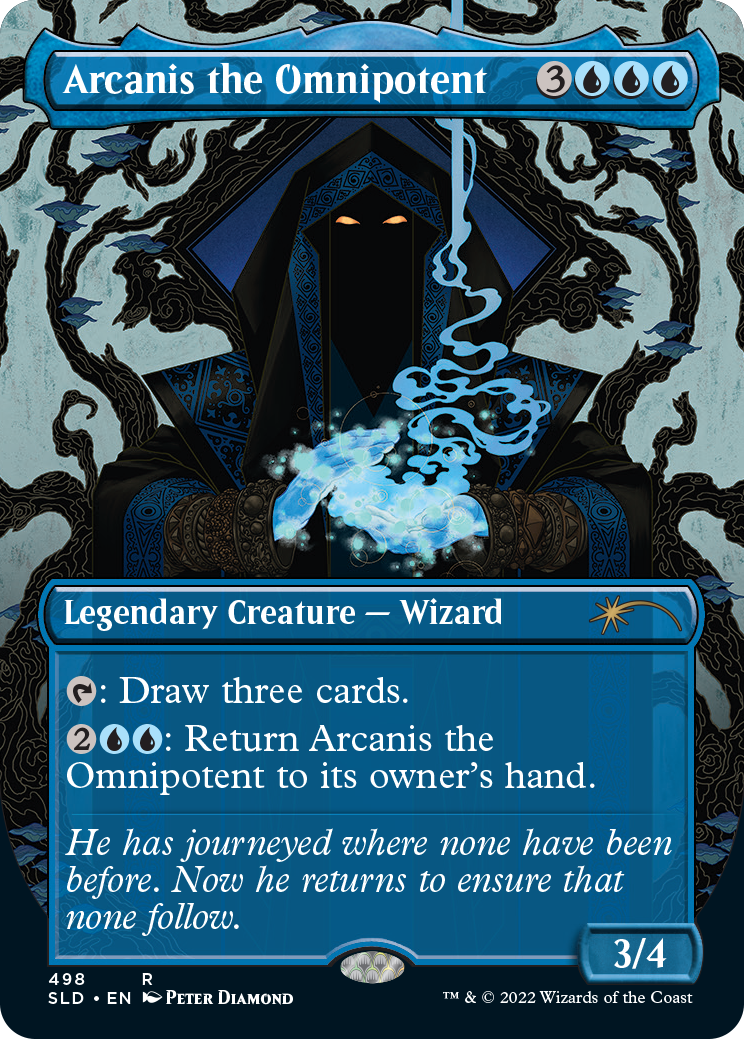 Arcanis the Omnipotent (Borderless) [Secret Lair Drop Series] | L.A. Mood Comics and Games