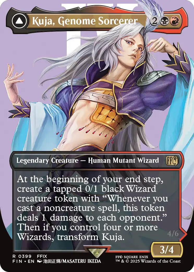 Kuja, Genome Sorcerer // Trance Kuja, Fate Defied (Borderless) [FINAL FANTASY] | L.A. Mood Comics and Games