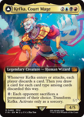 Kefka, Court Mage // Kefka, Ruler of Ruin (Extended Art) [FINAL FANTASY] | L.A. Mood Comics and Games