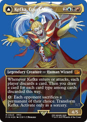 Kefka, Court Mage // Kefka, Ruler of Ruin (Borderless) (Surge Foil) [FINAL FANTASY] | L.A. Mood Comics and Games