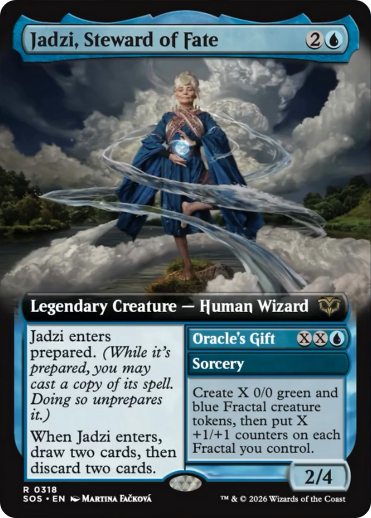 Jadzi, Steward of Fate (Extended Art) [Secrets of Strixhaven] | L.A. Mood Comics and Games