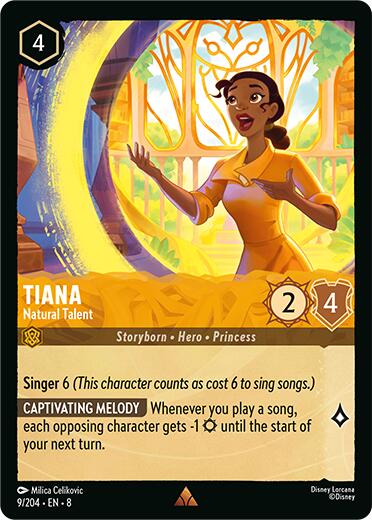 Tiana - Natural Talent (9/204) [Reign of Jafar] | L.A. Mood Comics and Games
