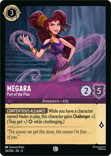 Megara - Part of the Plan (54/204) [Reign of Jafar] | L.A. Mood Comics and Games