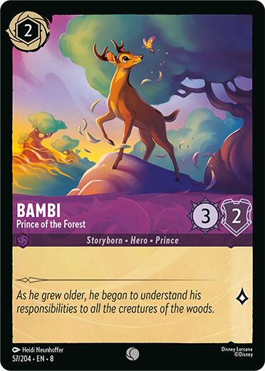 Bambi - Prince of the Forest (57/204) [Reign of Jafar] | L.A. Mood Comics and Games