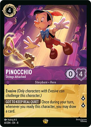 Pinocchio - Strings Attached (61/204) [Reign of Jafar] | L.A. Mood Comics and Games
