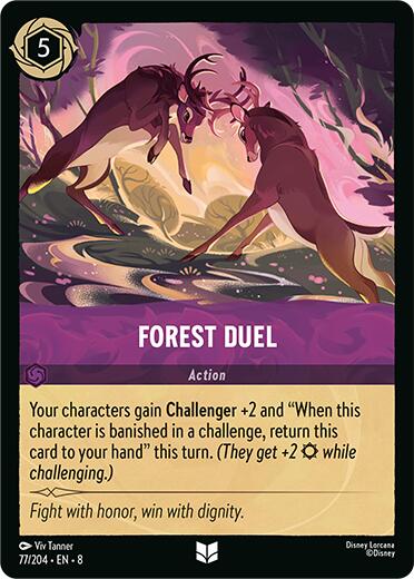 Forest Duel (77/204) [Reign of Jafar] | L.A. Mood Comics and Games