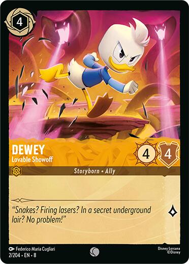 Dewey - Lovable Showoff (2/204) [Reign of Jafar] | L.A. Mood Comics and Games