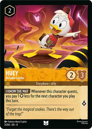 Huey - Reliable Leader (3/204) [Reign of Jafar] | L.A. Mood Comics and Games