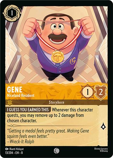 Gene - Niceland Resident (13/204) [Reign of Jafar] | L.A. Mood Comics and Games