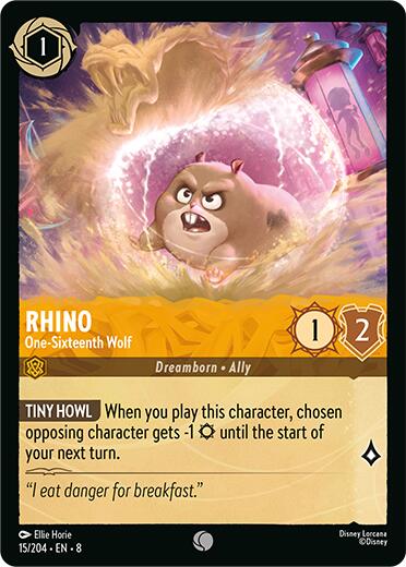 Rhino - One-Sixteenth Wolf (15/204) [Reign of Jafar] | L.A. Mood Comics and Games