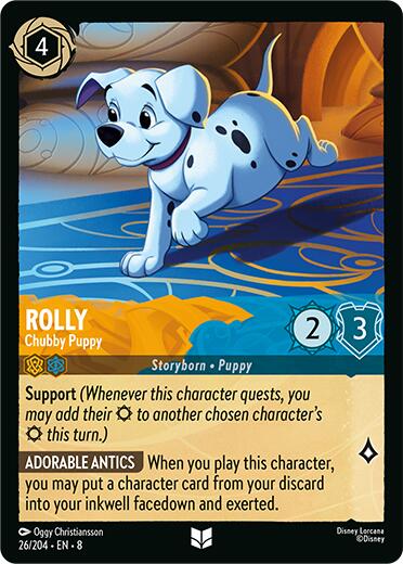 Rolly - Chubby Puppy (26/204) [Reign of Jafar] | L.A. Mood Comics and Games
