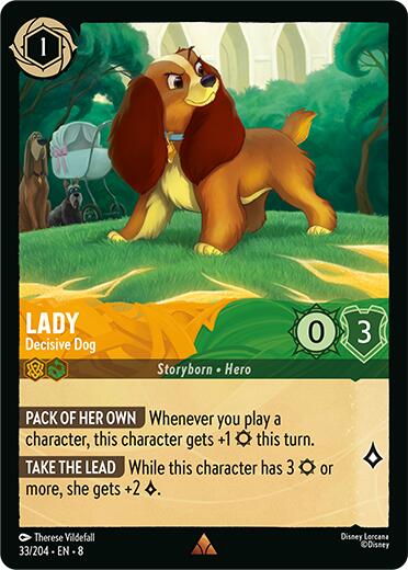 Lady - Decisive Dog (33/204) [Reign of Jafar] | L.A. Mood Comics and Games