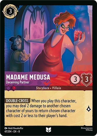 Madame Medusa - Deceiving Partner (47/204) [Reign of Jafar] | L.A. Mood Comics and Games