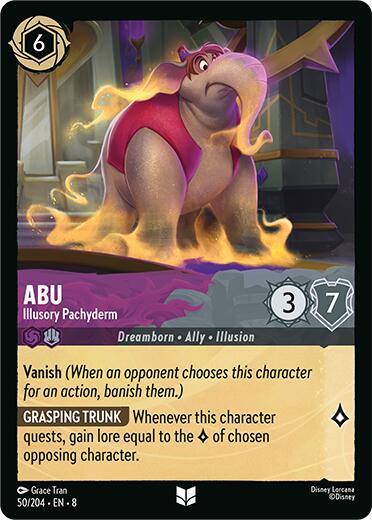Abu - Illusory Pachyderm (50/204) [Reign of Jafar] | L.A. Mood Comics and Games