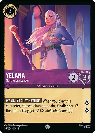 Yelana - Northuldra Leader (55/204) [Reign of Jafar] | L.A. Mood Comics and Games