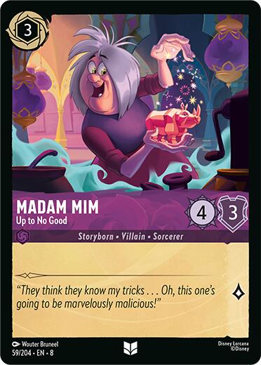 Madam Mim - Up to No Good (59/204) [Reign of Jafar] | L.A. Mood Comics and Games