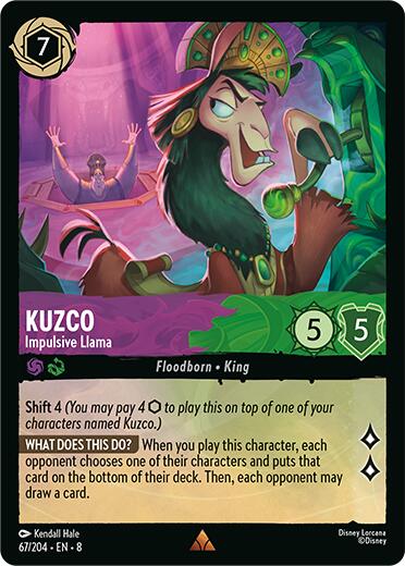 Kuzco - Impulsive Llama (67/204) [Reign of Jafar] | L.A. Mood Comics and Games