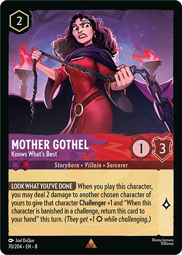 Mother Gothel - Knows What's Best (70/204) [Reign of Jafar] | L.A. Mood Comics and Games