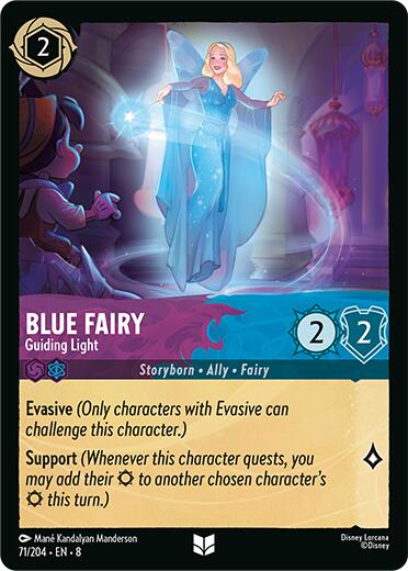 Blue Fairy - Guiding Light (71/204) [Reign of Jafar] | L.A. Mood Comics and Games