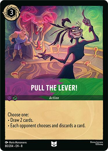 Pull the Lever! (80/204) [Reign of Jafar] | L.A. Mood Comics and Games