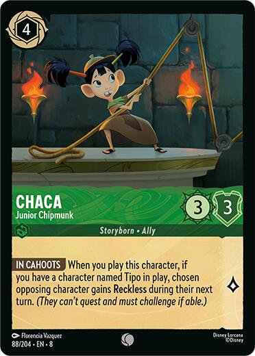 Chaca - Junior Chipmunk (88/204) [Reign of Jafar] | L.A. Mood Comics and Games