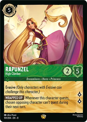 Rapunzel - High Climber (101/204) [Reign of Jafar] | L.A. Mood Comics and Games