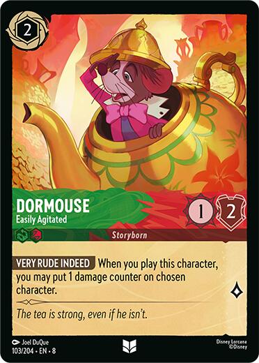 Dormouse - Easily Agitated (103/204) [Reign of Jafar] | L.A. Mood Comics and Games