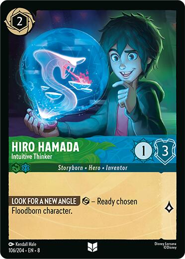 Hiro Hamada - Intuitive Thinker (106/204) [Reign of Jafar] | L.A. Mood Comics and Games