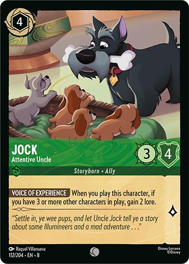 Jock - Attentive Uncle (112/204) [Reign of Jafar] | L.A. Mood Comics and Games
