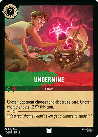 Undermine (117/204) [Reign of Jafar] | L.A. Mood Comics and Games