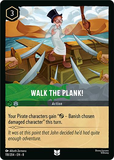 Walk the Plank (118/204) [Reign of Jafar] | L.A. Mood Comics and Games