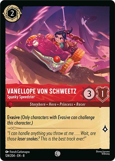 Vanellope Von Schweetz - Spunky Speedster (124/204) [Reign of Jafar] | L.A. Mood Comics and Games