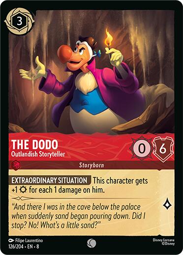 The Dodo - Outlandish Storyteller (126/204) [Reign of Jafar] | L.A. Mood Comics and Games