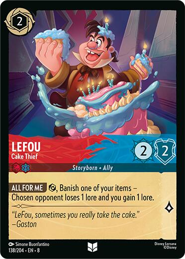LeFou - Cake Thief (138/204) [Reign of Jafar] | L.A. Mood Comics and Games