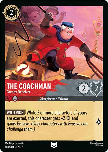 The Coachman - Greedy Deceiver (140/204) [Reign of Jafar] | L.A. Mood Comics and Games