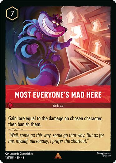 Most Everyone's Mad Here (151/204) [Reign of Jafar] | L.A. Mood Comics and Games
