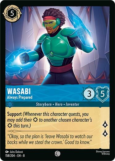 Wasabi - Always Prepared (158/204) [Reign of Jafar] | L.A. Mood Comics and Games