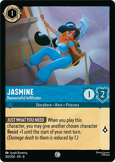 Jasmine - Resourceful Infiltrator (162/204) [Reign of Jafar] | L.A. Mood Comics and Games