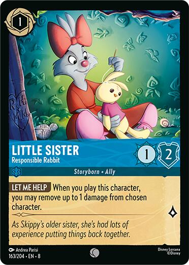 Little Sister - Responsible Rabbit (163/204) [Reign of Jafar] | L.A. Mood Comics and Games