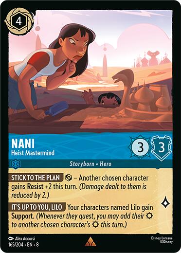 Nani - Heist Mastermind (165/204) [Reign of Jafar] | L.A. Mood Comics and Games